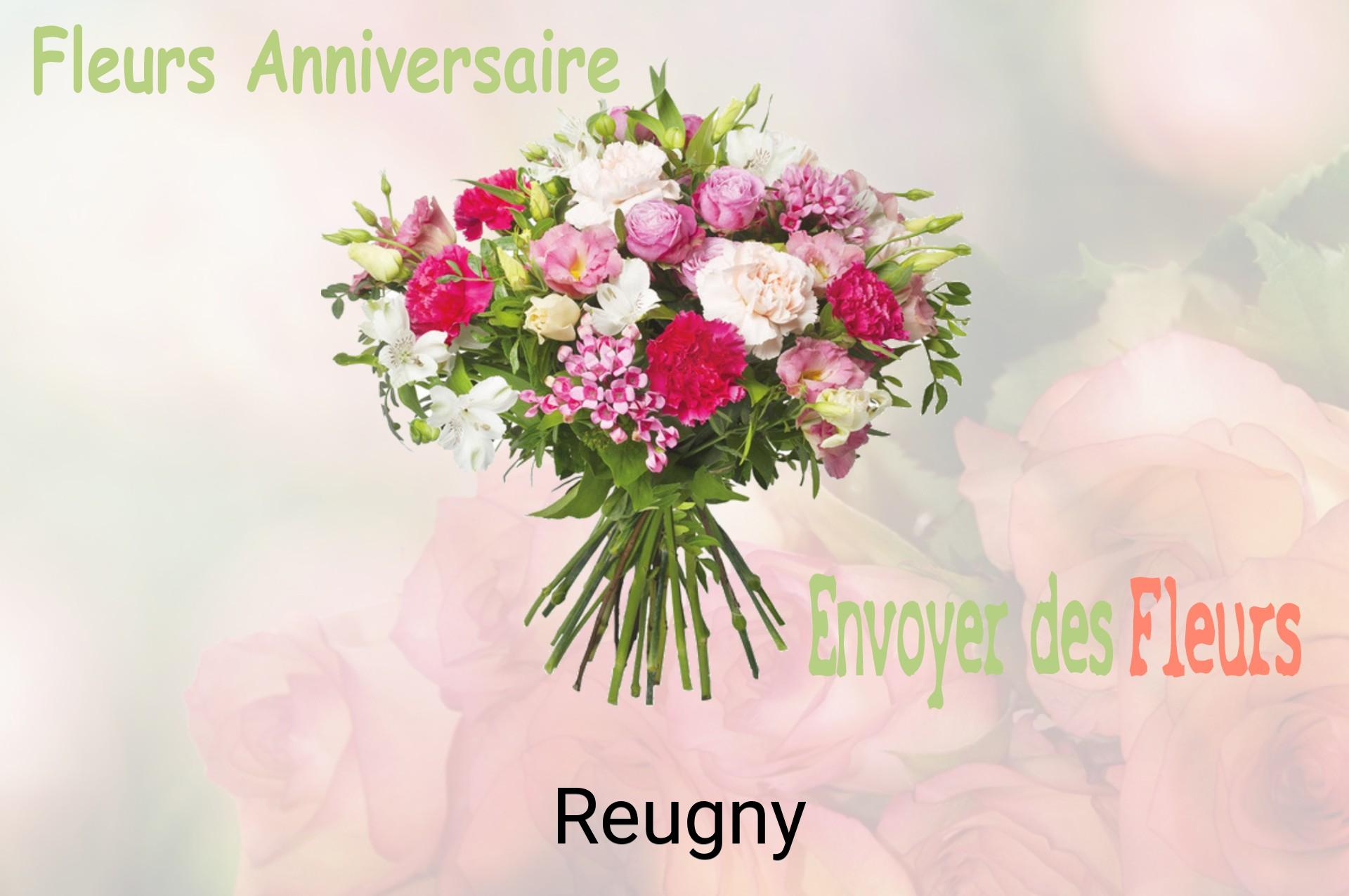 Bouquet de fleurs d’anniversaire livré à Reugny